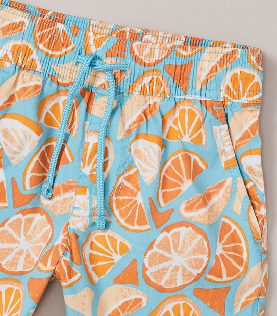 Kids Family Matching Print Boardshorts