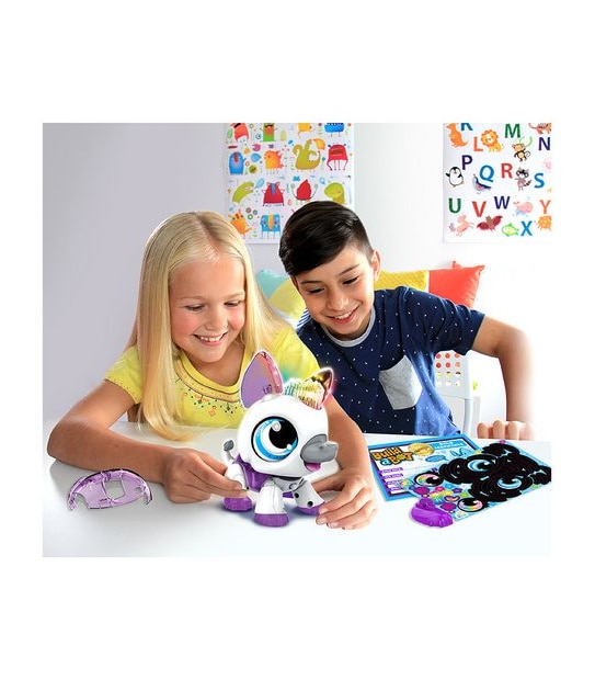 Build-a-Bot - Light Up - Robotics Kit - Zebra