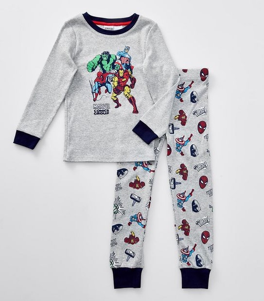 Marvel Avengers Print Pyjama Set