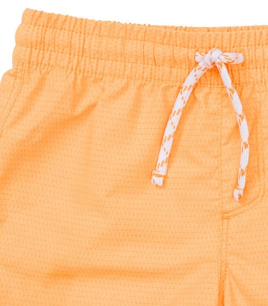 Pull On Neon Print Volley Shorts.