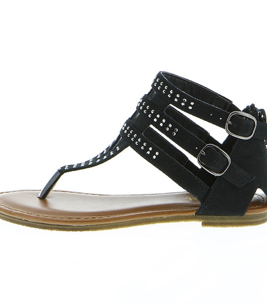 Mikala Studded Dress Sandal - Black