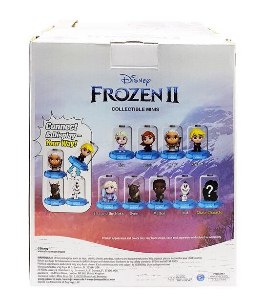 DOMEZ Disney Frozen 2 Collectible Figure Miniatures Series 1 Assorted