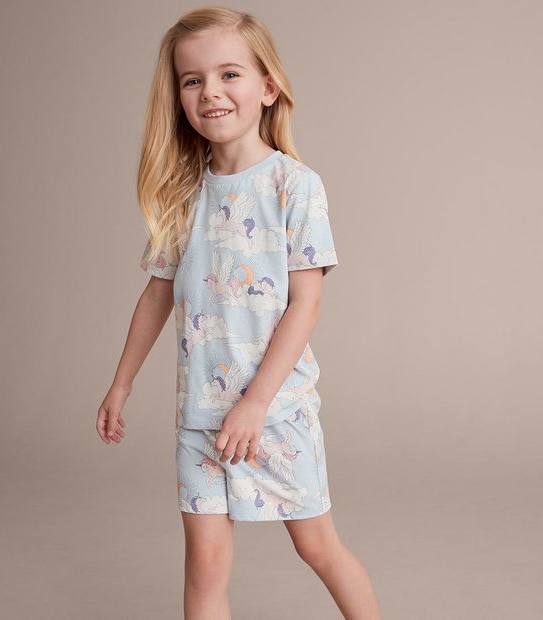 Organic Cotton Unicorn Pyjama Set