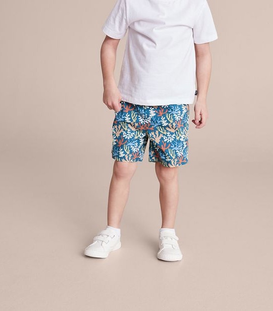 Kids Family Matching Print Boardshorts 2 of 5
