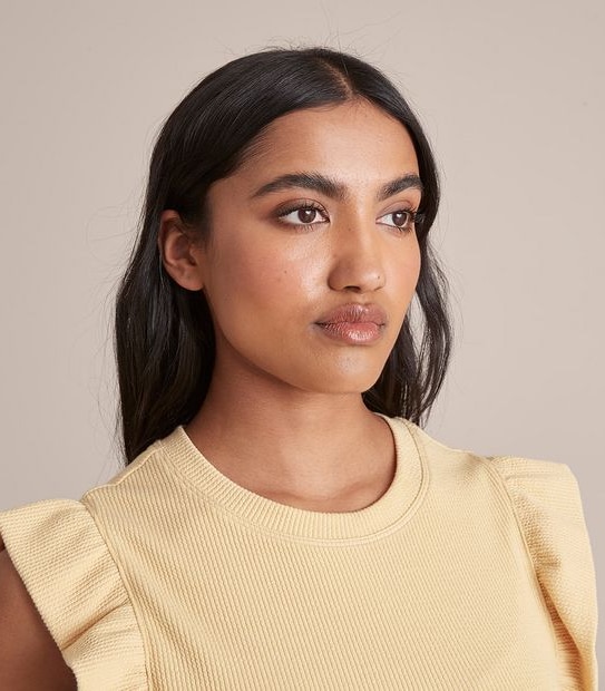 Ruffle Sleeve Top