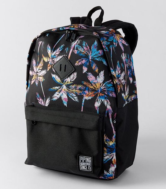 Piping Hot Backpack - Black