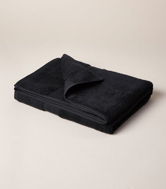 Grandeur Bath Sheet Jet Black Target Australia