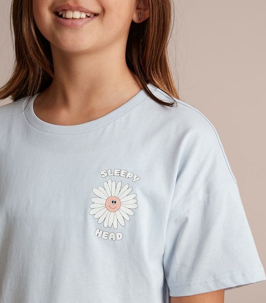 Organic Cotton Daisy Pyjama Set