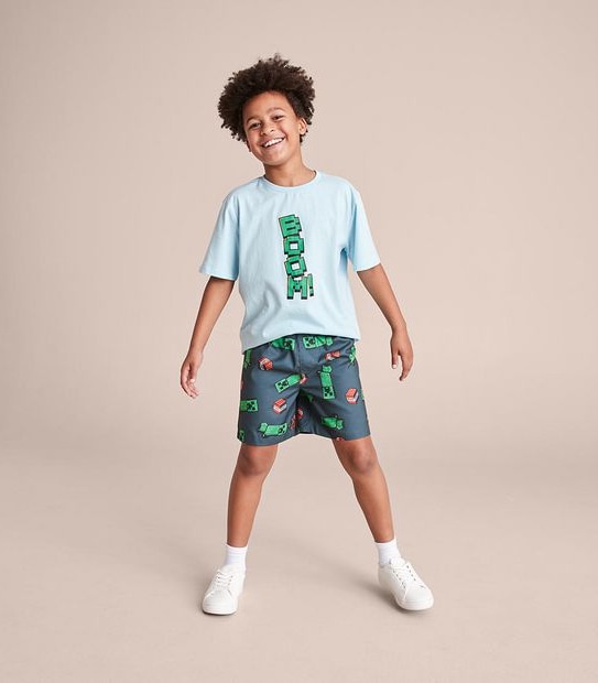 Minecraft Swim Boardshorts