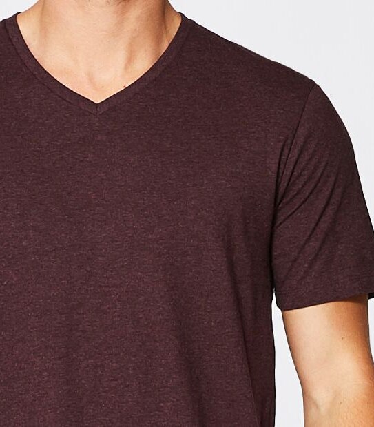 Australian Grown Cotton V-Neck T-Shirt