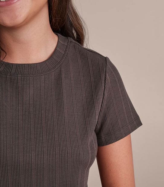 Dannii Minogue Petites Rib T-Shirt