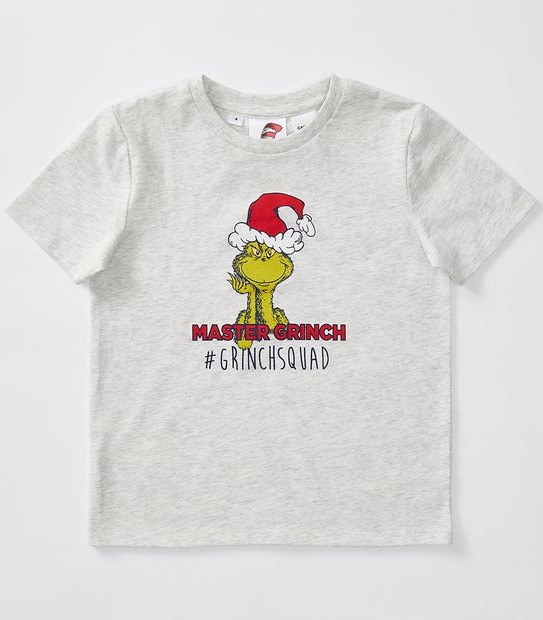 Dr Seuss Master Grinch Matching Pyjamas - Sizes 1-8