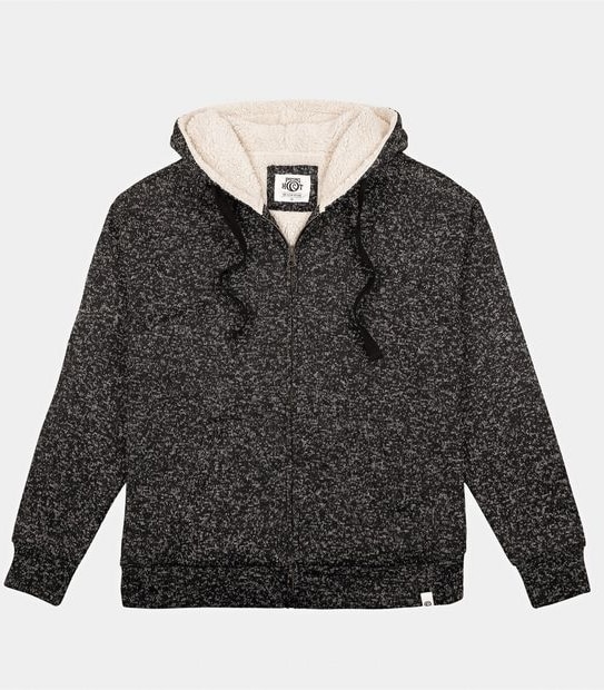Piping Hot Fleece Zip Through Hoodie
