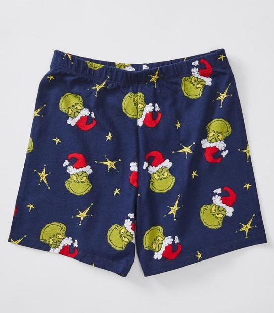 Dr Seuss Master Grinch Matching Pyjamas - Sizes 1-8
