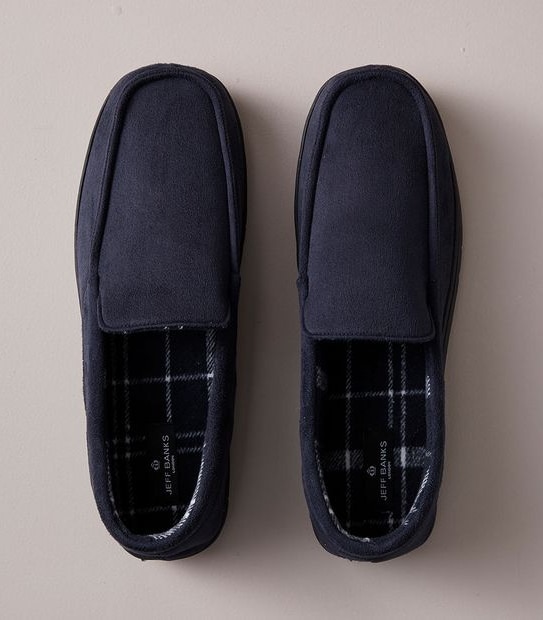 Jeff Banks London Boxed Loafer Slippers