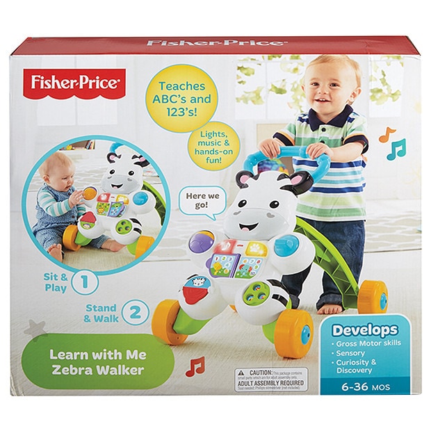 Fisher-Price Learn With Me Zebra Walker