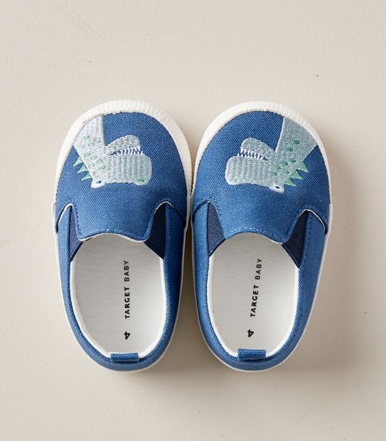 Dinosaur Slip-On Sneakers
