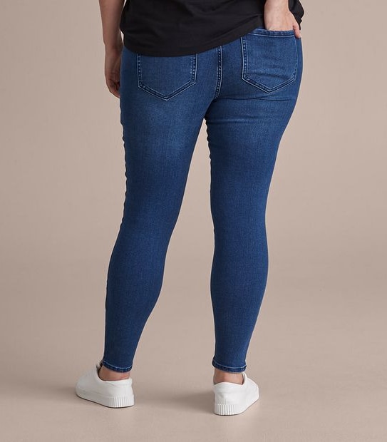 Curve Full Length Denim Jeggings