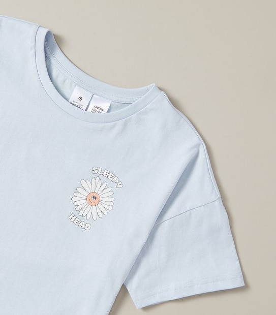 Organic Cotton Daisy Pyjama Set