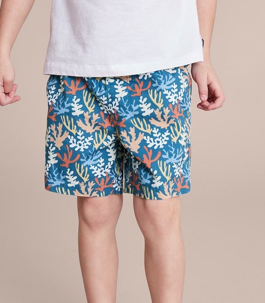 Kids Family Matching Print Boardshorts 4 of 5