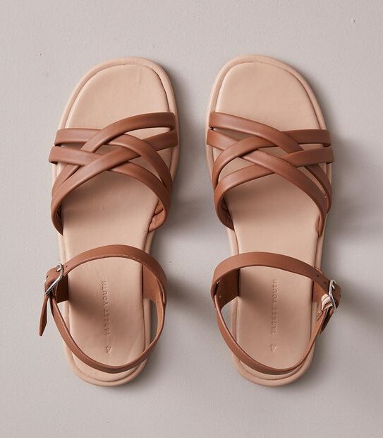 G SNR MONA BROWN SANDAL  SIZE 13-6