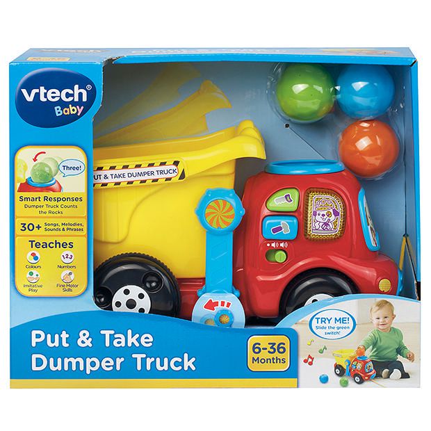 vtech put & take dumper truck