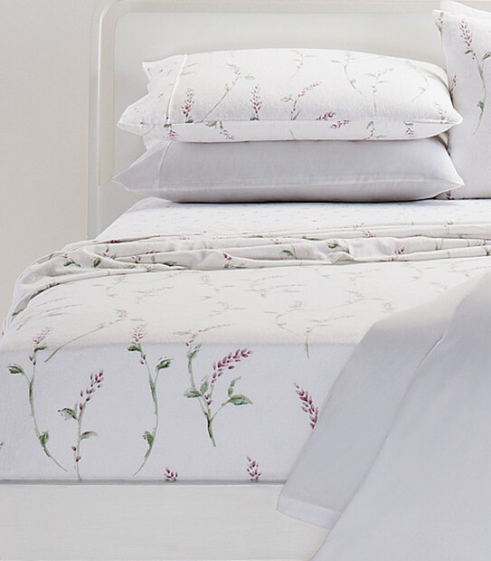 Cotton Flannelette Sheet Set - Meadow Sweet