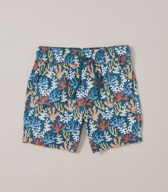 Kids Family Matching Print Boardshorts