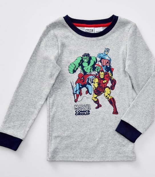 Marvel Avengers Print Pyjama Set