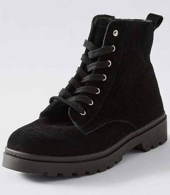 Lily Loves Bateman Hiker Boots - Black