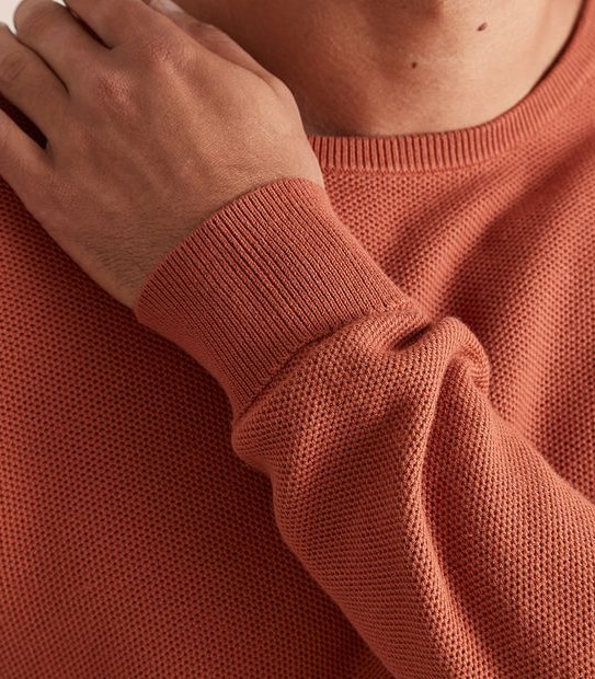 Preview Pima Knit Crew Neck Jumper