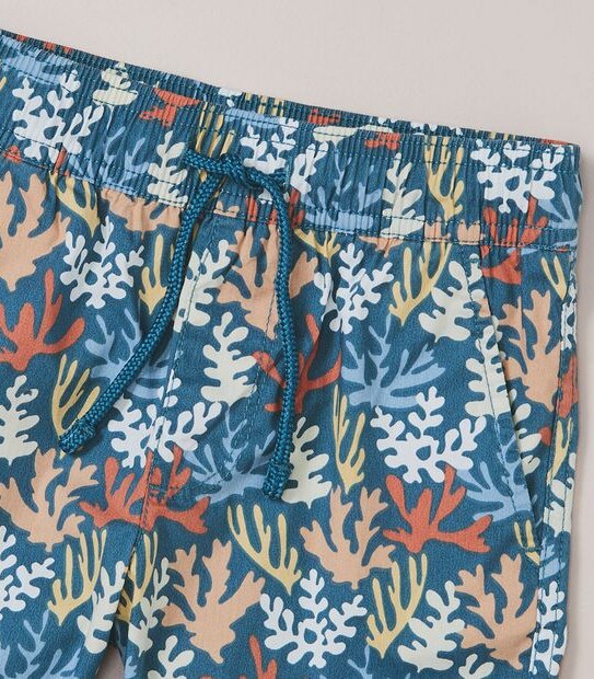 Kids Family Matching Print Boardshorts