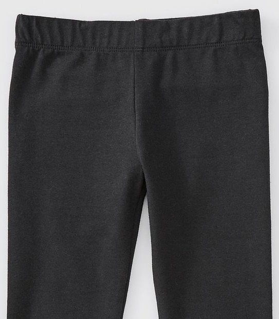 Organic Cotton Leggings - Black