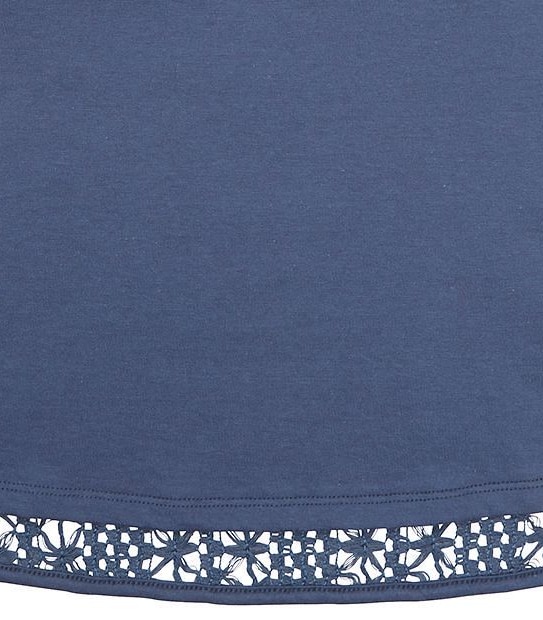Piping Hot Relaxed Macrame Back Tank
