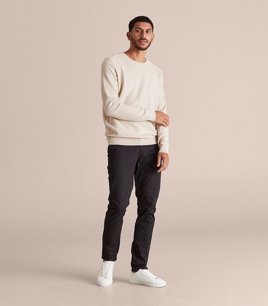Preview Pima Knit Crew Neck Jumper