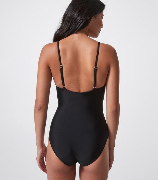 Belted One Piece Swimsuit