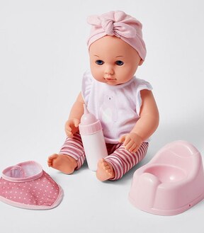 Nurture Me Drink Wet Baby Doll Playset Pink Target Australia
