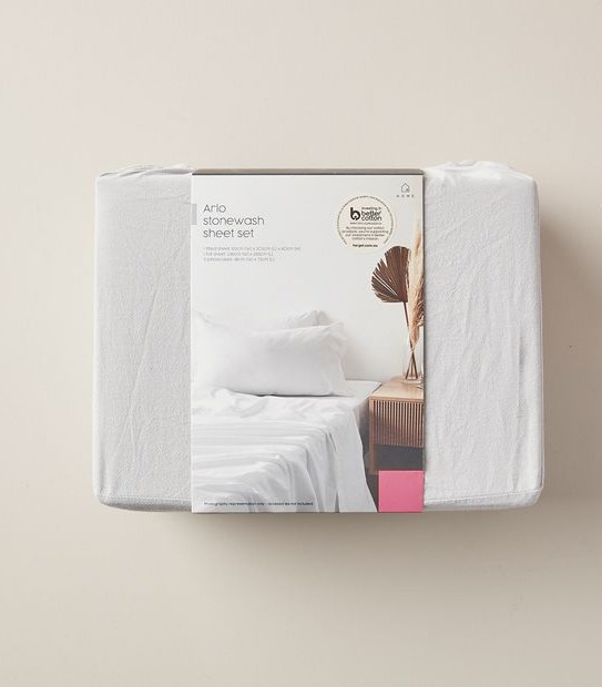 Arlo Stonewash Sheet Set