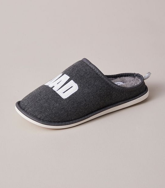 #1 Dad Slipper Scuffs