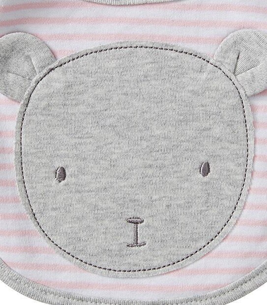 Toddler Cub Bib - Pink 2 of 2