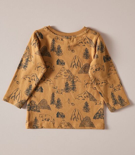 Baby Organic Cotton Print Top