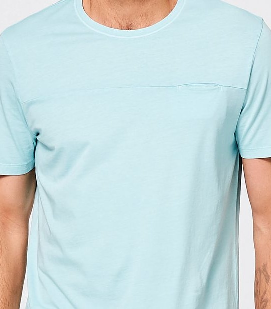 Longline Concealed Pocket T-Shirt
