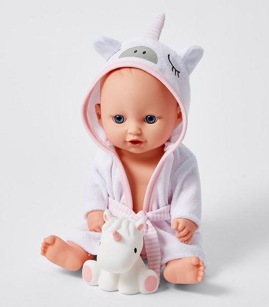 Nurture Me Baby Doll In Bath Robe Assorted