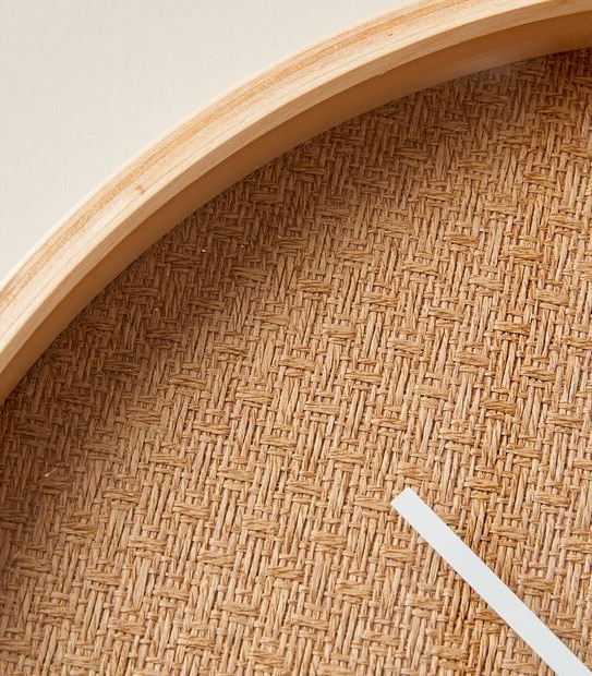 Ziggy Woven Wall Clock