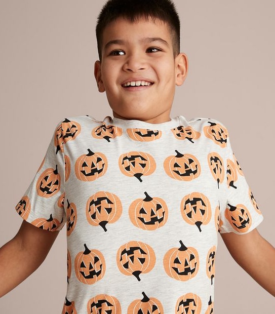 Kids Unisex Family Matching Halloween Pyjama Set