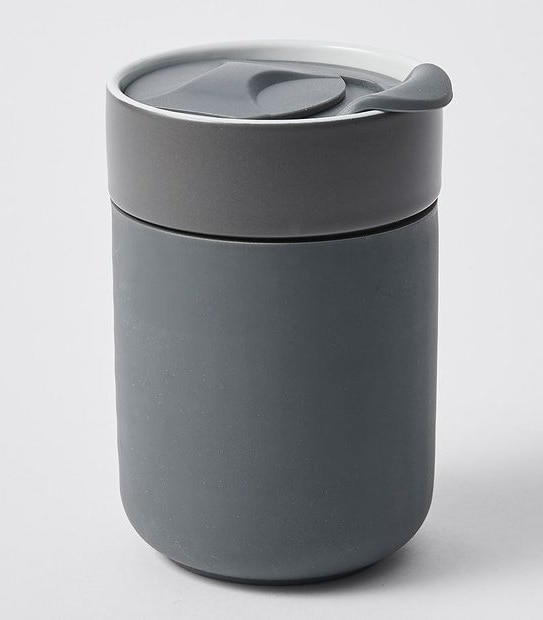 Ceramic & Silicone Coffee Cup