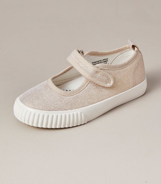 Kids Junior Shimmer Mary Jane Shoes