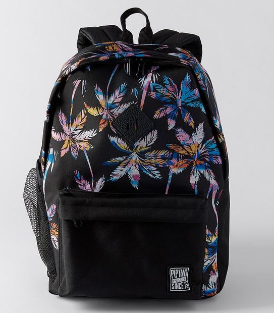 Piping Hot Backpack - Black