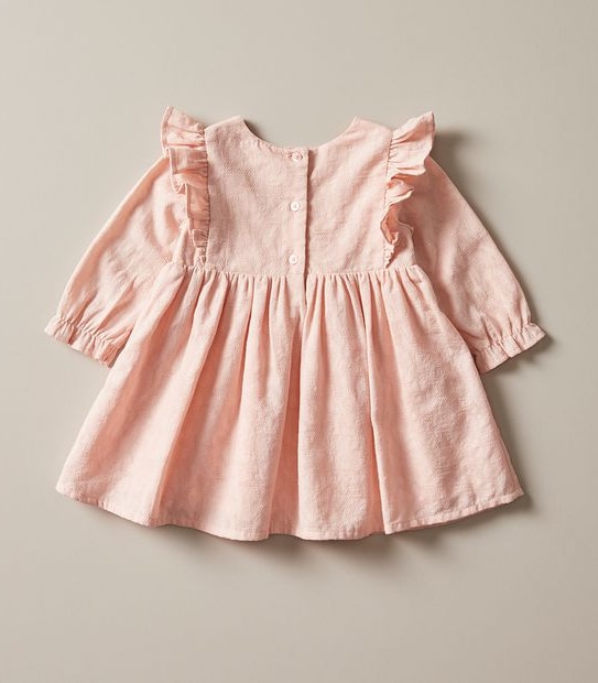 2 Piece Baby Dress and Bloomer Set