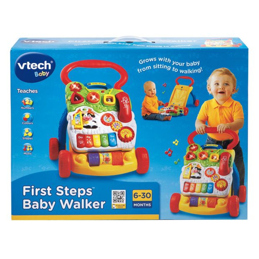 Vtech First Steps Baby Walker Yellow Target Australia Vtech First Steps Baby Walker Yellow